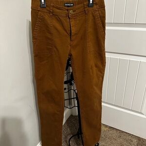 Toad & Co. Women's Pull on stretch leggings - Chestnut - size 4